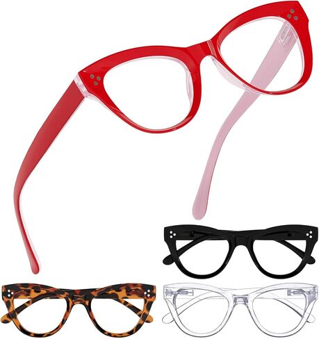 Eyekepper 4-pack Cateye Design Glasses Oversized Eyeglasses for Women in Saudi Arabia