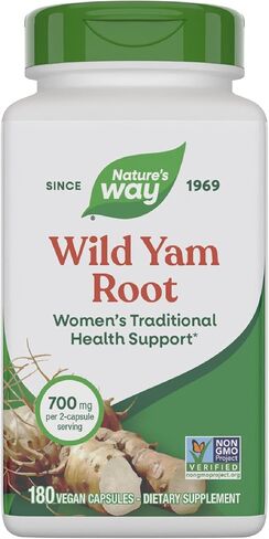 Nature's Way Premium Herbal Wild Yam Root 850 mg لكل وجبة 180 VCap in Saudi Arabia