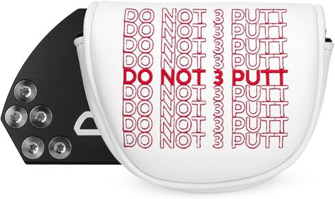 Golf Mallet Putter Covers, Magnetic Closure RBF Premium Leather Mallet Putter Headcovers Fits for Golf OZ1 MEZZ 1 MEZZ1 MAX Putter in Saudi Arabia