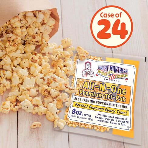 ماكينة صنع الفشار ذات الطراز العتيق باللون الأسود من شركة Great Northern Popcorn Company 83-DT5629، 8 أونصة in Saudi Arabia