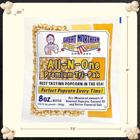 ماكينة صنع الفشار ذات الطراز العتيق باللون الأسود من شركة Great Northern Popcorn Company 83-DT5629، 8 أونصة in Saudi Arabia