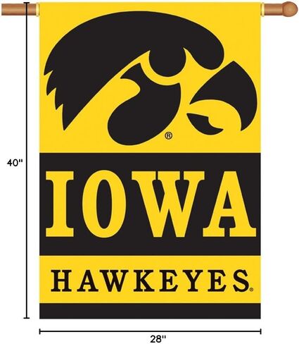 BSI Iowa Hawkeyes 28x40 Double Sided Banner in Saudi Arabia
