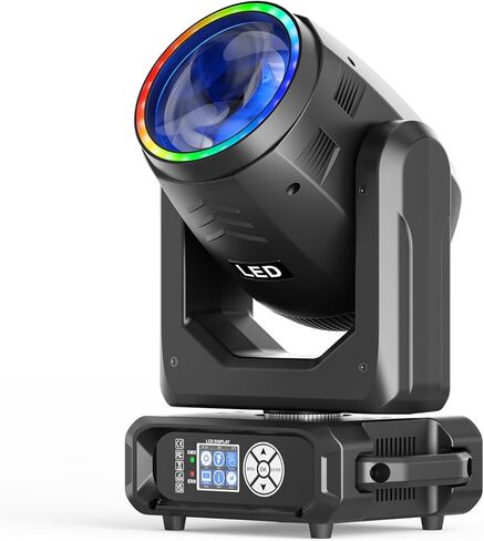 Disco Ball Light, LED Party Light Sound Activated, RGB DJ Lights Rotating Stage Strobe Lamps with Wireless Remote for Home Room Dance Parties Birthday Karaoke Wedding Halloween Christmas Decorations in Saudi Arabia