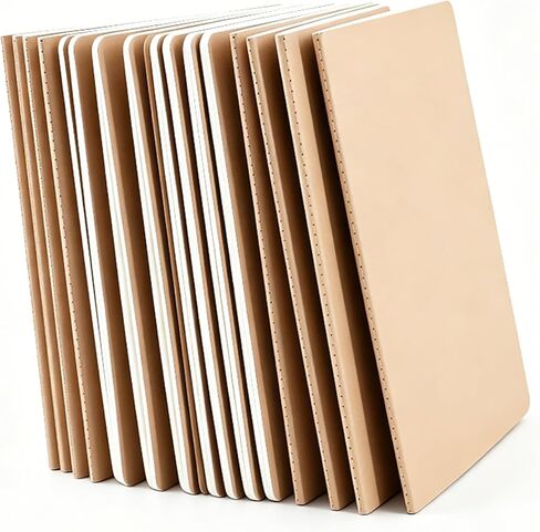 16 Pack Notebook Journals for Travelers, Students and Office, Writing Diary Subject Notebooks Planner with Thick Paper, 60 Pages, 30 Sheets, 8.3x5.5 inch, A5 Size, Travel Journal Set.(Lined) in Kuwait