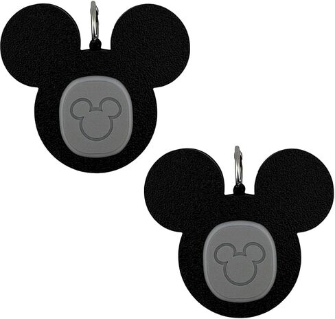 Mouse Magicband+ Compatible Puck Holder. (Black) in Saudi Arabia
