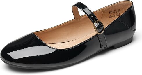 Rekayla Flats for Women Mary Jane Shoes Women Round Toe Ballet Flats with Buckle Strap Comfortable Dress Shoes for Work Casual Daily Wear in Saudi Arabia