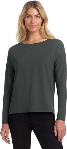 Women's Stretch Drop Shoulder Pullover MM3013 in Saudi Arabia