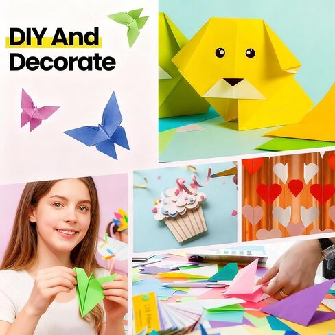 Yahenda 1500 Pcs Construction Paper Card Stock Printer Paper Craft Bulk School Supplies Lightweight Art Colored for Kids Adults School Drawing Easter(Multi Colors) in Saudi Arabia