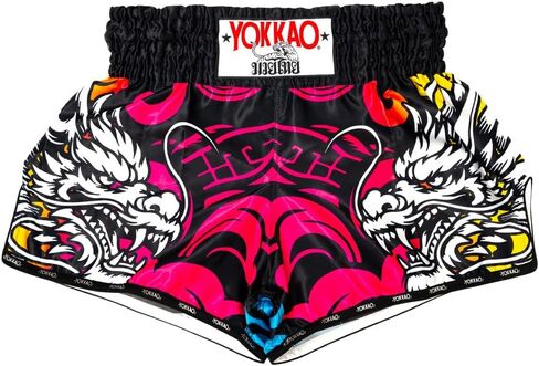 YOKKAO Muay Thai Boxing Shorts for Men & Women | Premium Satin Shorts for Athletes | Ideal for Training & Competition in Saudi Arabia
