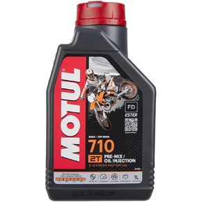 زيت موتول 710 2T بريمكس اصطناعي كامل ثنائي الأشواط 4 لتر (104035) in Kuwait