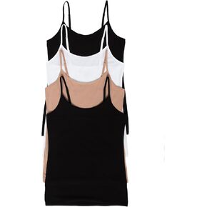 Felina | Cotton Modal Camisole, Stretch Womens Tank Top, Ultra Soft Cotton Blend Camisole Tank Top (US, Alpha, X-Large, Regular, Regular, Warm Nude) in Kuwait