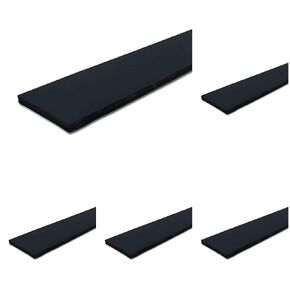 Rubber Strip, Buna-N Rubber, Width 36 in, Rubber Length 2 in, Rubber Thickness 1/32 in, 40A in Kuwait