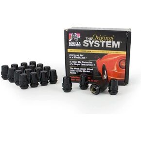 Gorilla Automotive 71643NBC Black 14mm x 1.5 Wheel Lock, (Pack of 20) in Saudi Arabia