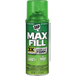 DAP 7565000043 Touch 'n Foam 4001031212 MaxFill أقصى قدر من مانع التسرب الموسع، 12 أونصة، أسمر ضارب للصفرة in Kuwait
