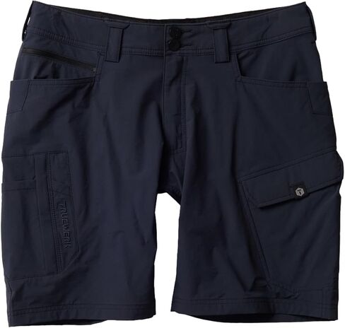 TRUEWERK Men's Workwear Shorts - T1 WerkShorts - Relaxed Fit, Lightweight, Moisture Wicking, Shorts with 4-Way Stretch, Black, 42W X 9L in Saudi Arabia