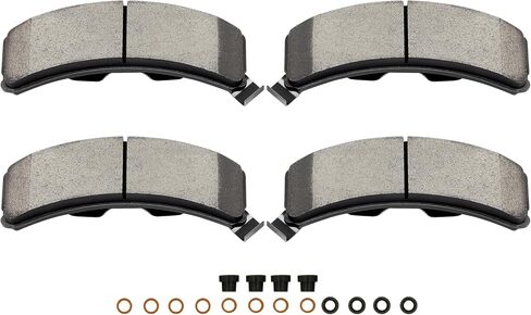 Brake Pads,ECCPP Front Ceramic Brake Pads Kit fit for Cadillac Escalade,for Chevy C1500 Suburban C2500 Express Suburban K2500 Tahoe,for Dodge for Ram 1500, for GMC C1500/Suburban C2500 K2500/Savana in Saudi Arabia