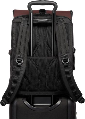 Tumi Men's Logistics Flap Lid Backpack, Oxblood, One Size in Kuwait