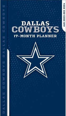 Dallas Cowboys 2023-24 17-Month Pocket Planner in Saudi Arabia