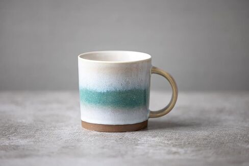 COLLECTIVE HOME - Reactive Glaze Coffee Mug Ceramic Tea Cup for Office and Home, 18 oz, Dishwasher and Microwave Safe(Set of 2) in Saudi Arabia