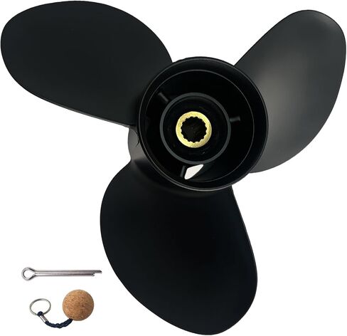 Boat Propeller for Suzuki Engines 13 3/4×17 13 3/4×19 13 3/4×21 OEM Upgrade Aluminum Outboard Motors 50-140HP 15Spline Tooth RH in Saudi Arabia