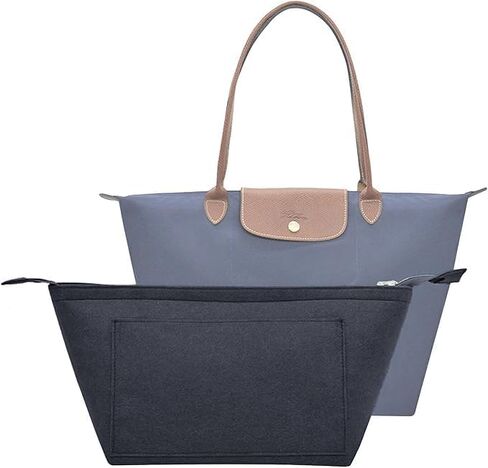 Lckaey محفظة منظم إدراج لle pliage حمل الحقائب وحقائب اليد أكياس كبيرة شعرت إدراج Y016-beige-S in Kuwait