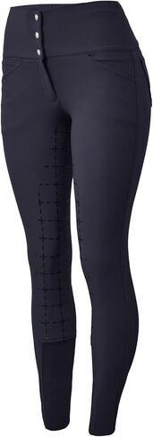 HORZE Desiree Women's High Waist Silicone Full Seat Breeches with UV Protection in Saudi Arabia