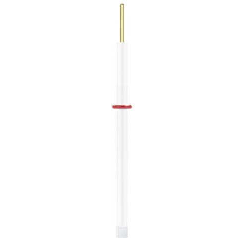 قطب صفائح البلاتين من stonylab، نقاء 99.99% 10x15x0.1 مم قطب كهربائي من رقائق البلاتين مع جسم PTFE in Kuwait