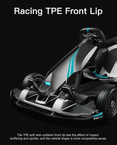 stio Front Plastic Protection Kit for GoKart Pro and Gokart Bundle, Compatible with Ninebot by Segway GoKart Pro,Gokart Kit,Go Kart PRO TPE Front Lip Front Bumper Replacements Original Accessories in Saudi Arabia