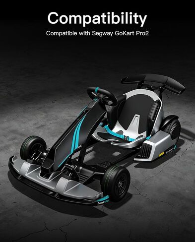 stio Front Plastic Protection Kit for GoKart Pro and Gokart Bundle, Compatible with Ninebot by Segway GoKart Pro,Gokart Kit,Go Kart PRO TPE Front Lip Front Bumper Replacements Original Accessories in Saudi Arabia