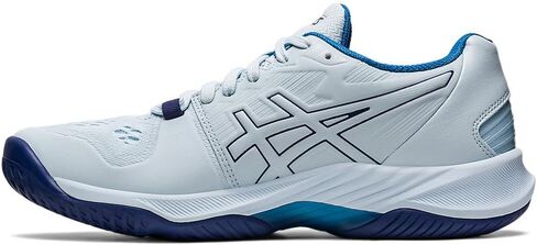 ASICS Women's Sky Elite FlyteFoam 2 Volleyball Shoes, 10, Light Sapphire/White in Saudi Arabia