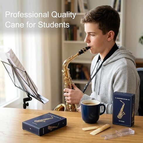 Alto Sax Reeds, Alto Saxophone Traditional Reeds (Alto Sax Strength 2.5) in Saudi Arabia