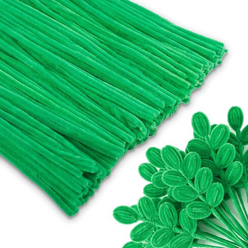 Caydo 200 Pieces Black Pipe Cleaners Craft Chenille Stems Bulk for Kids DIY Art Creative Crafts and Decoration (12 Inch x 6 mm) in Saudi Arabia