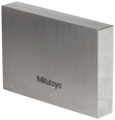 Mitutoyo Steel Rectangular Gage Block, ASME Grade AS-2, 0.125" Length in Saudi Arabia