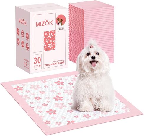 وسادات MIZOK للجراء مقاس 22 × 22 بوصة بنمط زهر الكرز، 200 قطعة in Kuwait