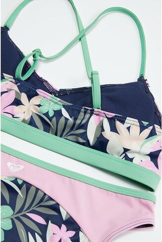 مجموعة ملابس السباحة الرياضية Ilacabo Active للفتيات من Roxy (طفل صغير) in Saudi Arabia