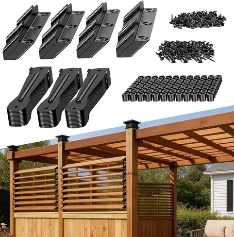 مجموعة قوسين لائحة ، مجموعة أجهزة لائحة ، أجهزة مصراع النافذة ، نظام Sunblind Deck للسياج ، الحديقة ، المصاريع والستائر (1) in Kuwait