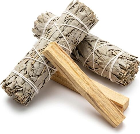 (Pack of 3)-New Age Smudges & Herbs -Premium California White Sage Incense 4 Inches Long. Home Cleansing Incense,Fragrance,Meditation,Smudging Rituals.California Smudge Sticks Rituals -4 Inch in Kuwait