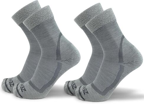 Zensah Calming Sleep Socks - Warm, Soft, Fuzzy, Wool, Thermal, Slipper Sock for Women in Saudi Arabia