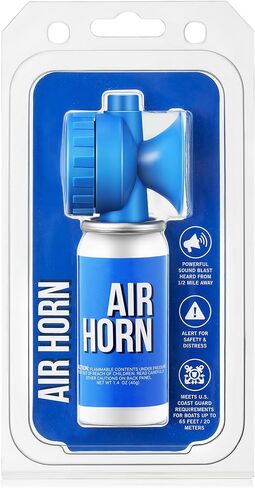 Saillong 1.4oz Marine Boat Air Horn، Mini Small Blow Fog Bear Horn، أبواق الهواء الصاخبة للسلامة، تلبية خفر السواحل، استخدام الطوارئ للأحداث الرياضية القوارب البحرية إنذار في الهواء الطلق (6 حزمة) in Saudi Arabia