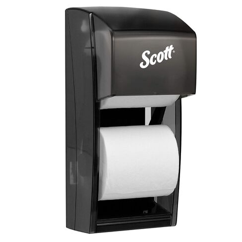 Scott - 3600009021 09021 Essential SRB Tissue Dispenser, 6 6/10 x 6 x 13 6/10, Plastic, Smoke in Saudi Arabia