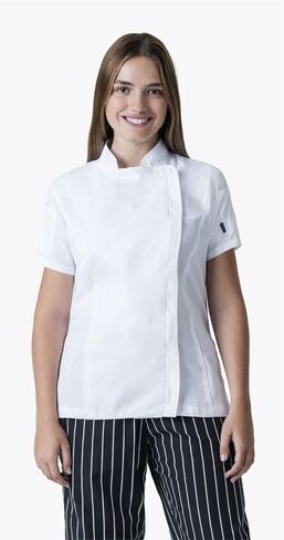 Lazzar Women Chef Coat Working in Saudi Arabia