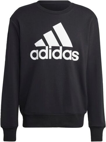adidas Men's Essentials French Terry Big Logo Sweatshirt in Saudi Arabia