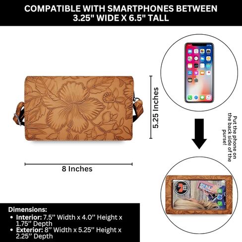 Save the Girls Cell Phone Purse Vista Vail (Black) in Saudi Arabia