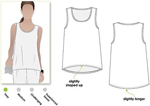 Style Arc Sewing Pattern - Evie Knit Top (Sizes 04-16) in Saudi Arabia