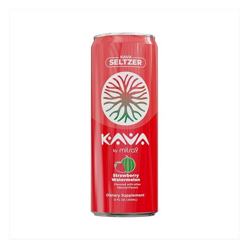 MITRA-9 Botanical Beverages - Strawberry Watermelon Sparkling Kava Drink With Kava Root Extract - Mood Enhancer - Plant Based - Promotes Natural Calm & Clarity (12 Fl. Oz) (4) in Saudi Arabia