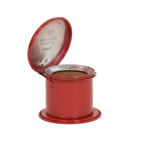 Eagle B-600-D Daub Galvanized Steel Safety Can, 1/2 Quart Capacity, Red in Saudi Arabia