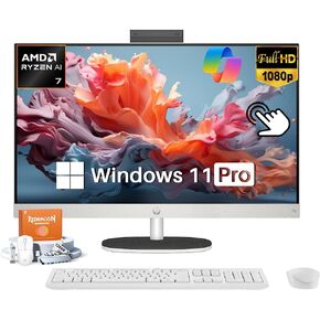 كمبيوتر مكتبي HP الكل في واحد مقاس 22 بوصة، شاشة FHD، Intel N200، ذاكرة الوصول العشوائي 8 جيجابايت، 512 جيجابايت SSD، Intel UHD Graphics، Windows 11 Home، 22-dg0140 (2024) in Kuwait