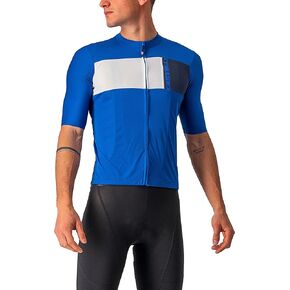 Castelli Men’s Prologo 7 Jersey, UV Sun Protection, Zip Up Quarter Length Sleeve Jersey for Road and Gravel Biking l Cycling in Saudi Arabia