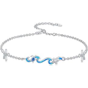 MISTBEE Valentines Day Gifts Cow Charms Bracelets 925 Sterling Silver Bracelet Jewelry for Women Girls in Kuwait