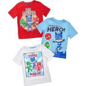 PJ MASKS Little Boys' 3 Pack Tees, Multi c, 6 in Saudi Arabia